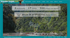 Desktop Screenshot of ecuador-kajak.com